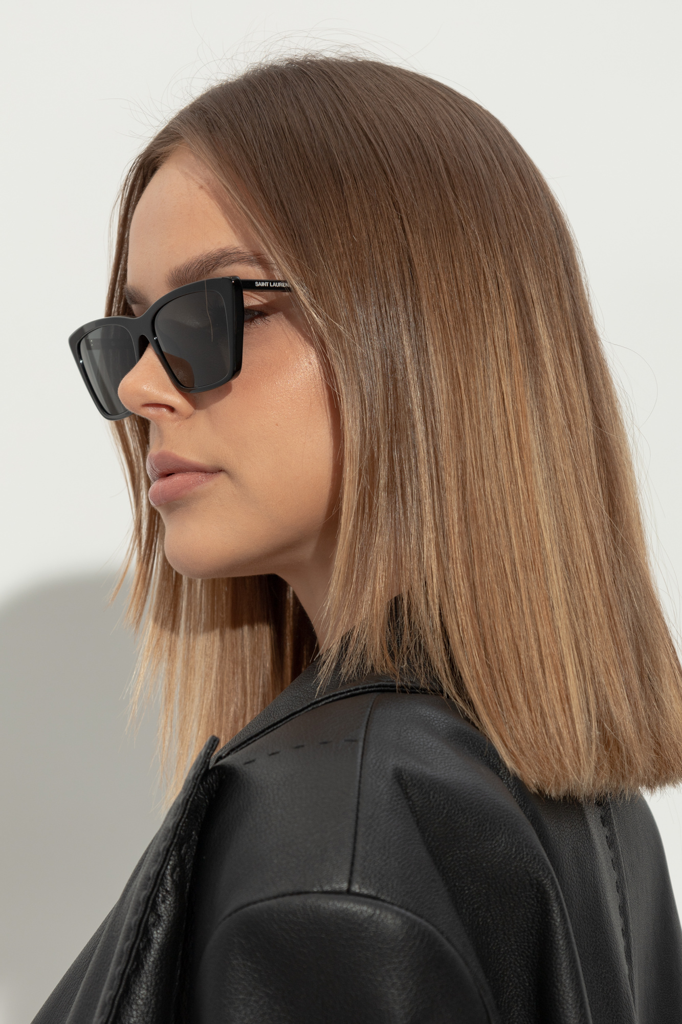 サングラス Saint Laurent SUN GLASS (803745Y9956 1000) SAINT LAURENT: Sunglasses woman - Black | Saint Laurent